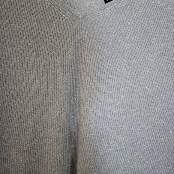 Bay Studio Career silver sweater size medium. - Picture 2 of 5